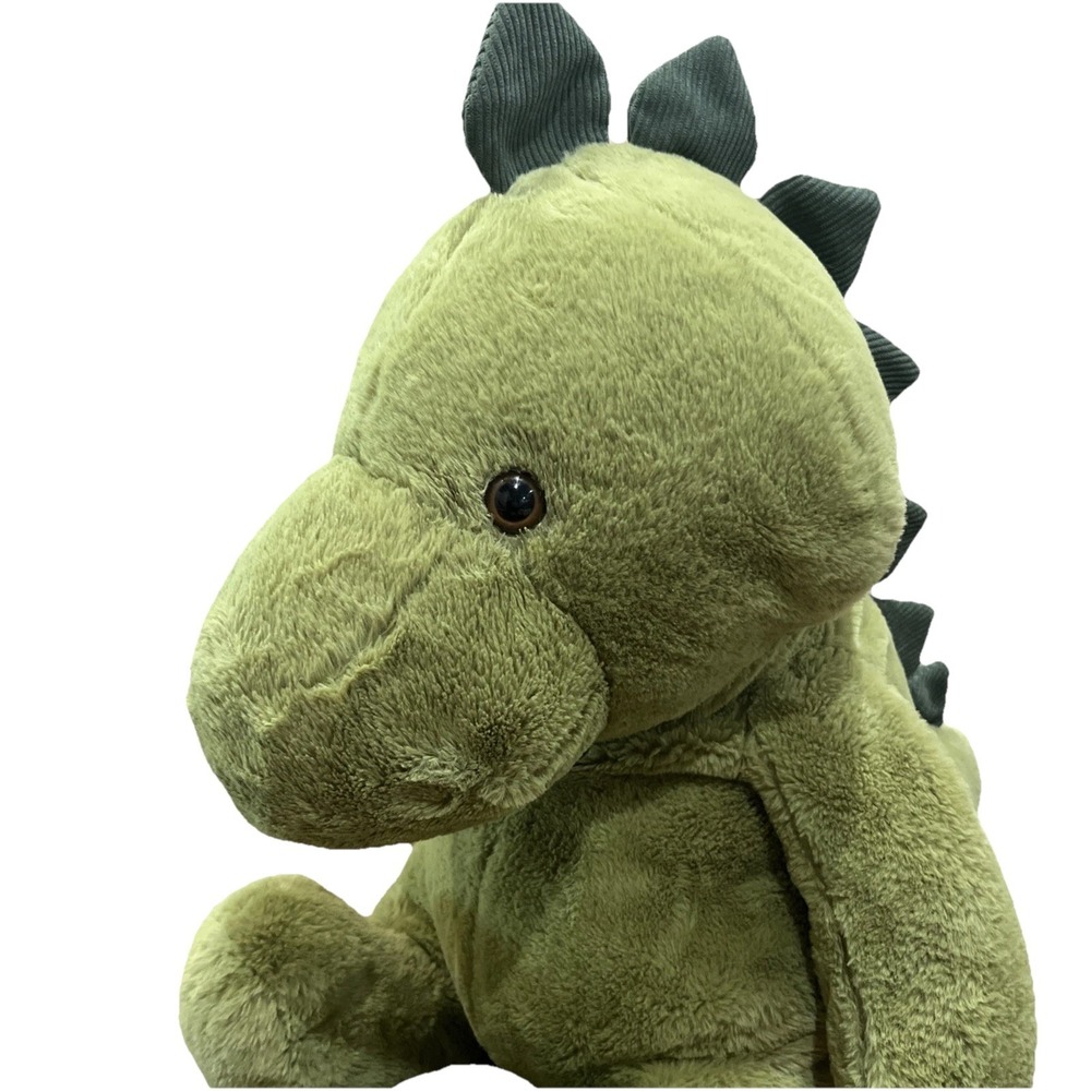 Animal Adventure Olive Green Dinosaur T-Rex Plush Stuffed Animal Soft Toy 26" 22